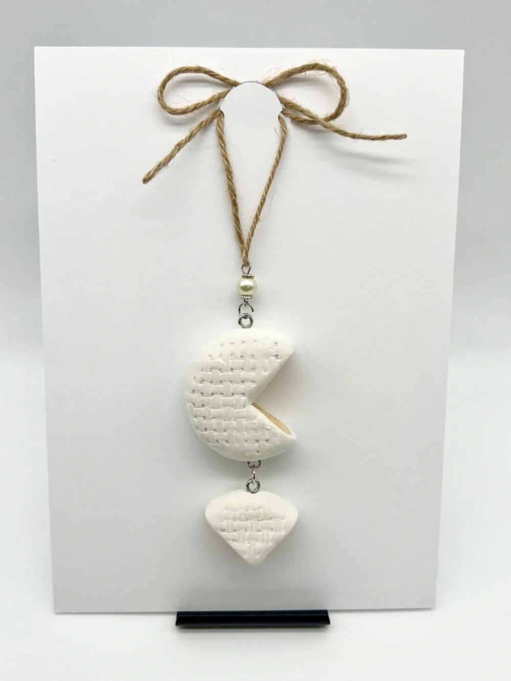 Handmade Cheese Ornaments – Brie Round, Gouda Round & Brie/Gouda Stack